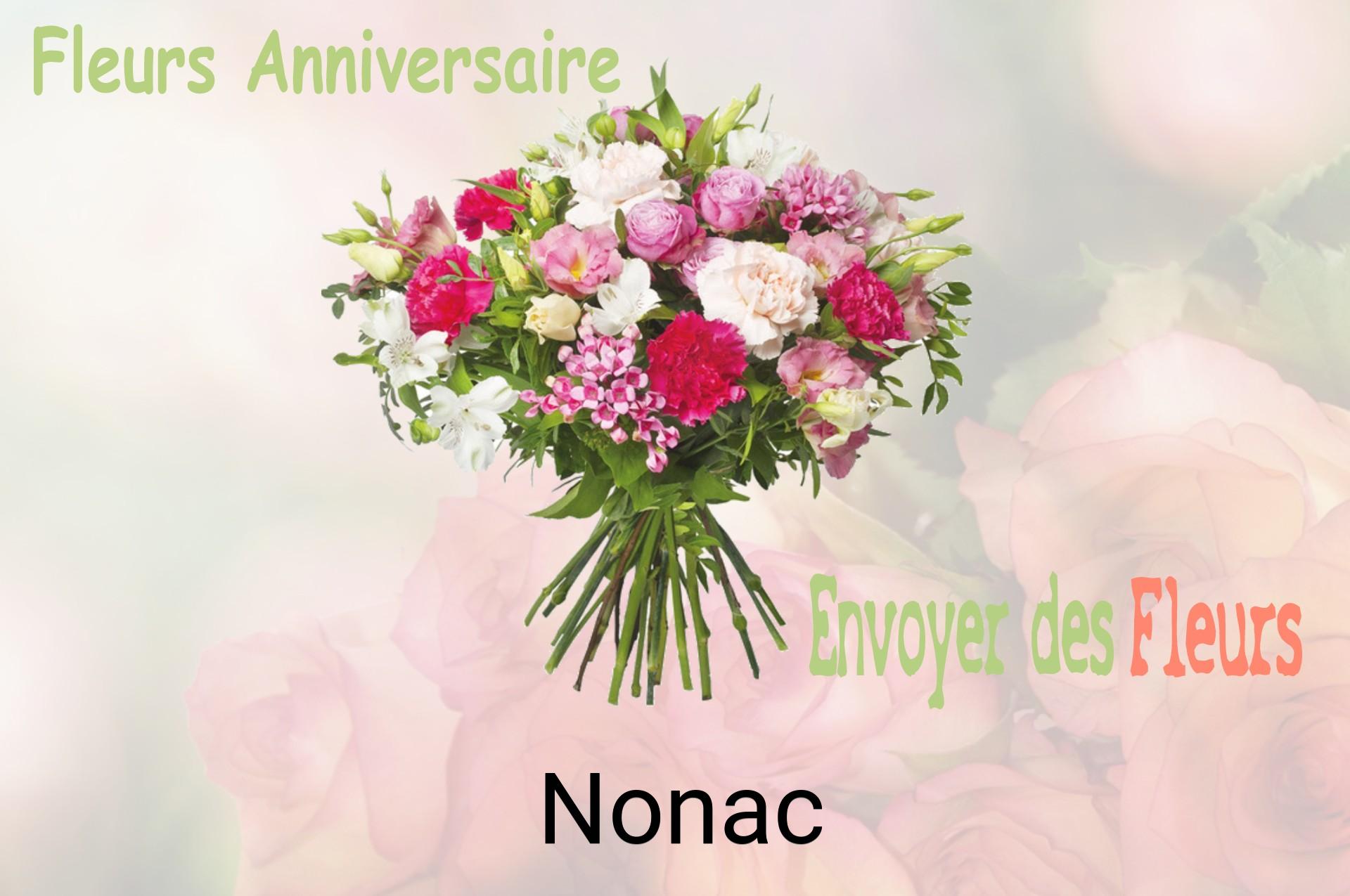 Bouquet de fleurs d’anniversaire livré à Nonac